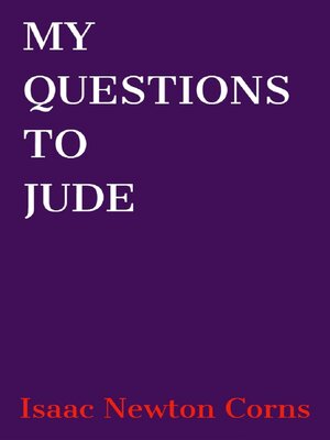 cover image of My Questions to Jude